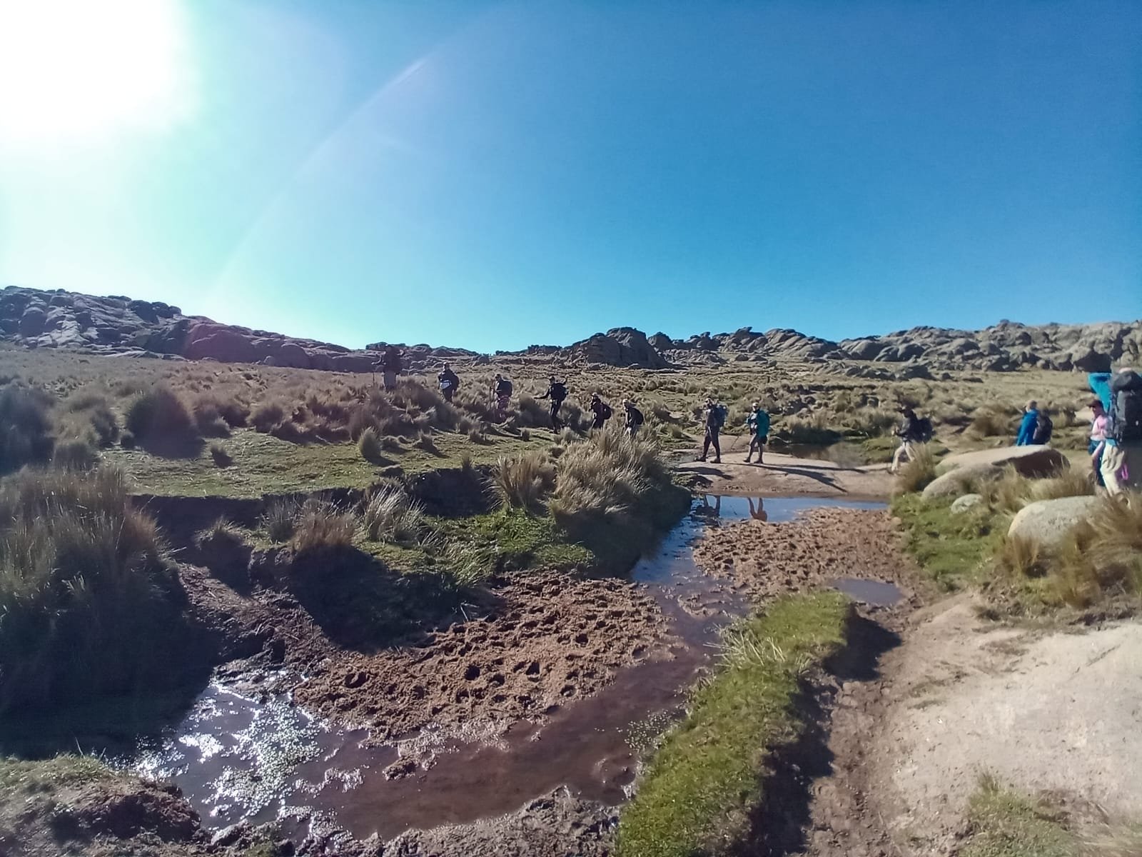 Trekking Champaquí desde Tres Árboles, Pampa de Achala, Córdoba